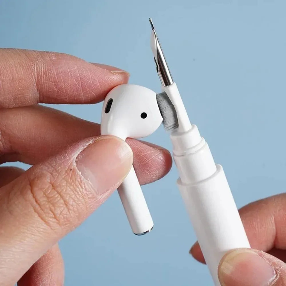 2 IN1 Cleaner Kit Set  Earphones Cleaning Pen for Airpods 3 Pro Case 13 Brush Headsets Cleaners Earbuds Cleaning Tools